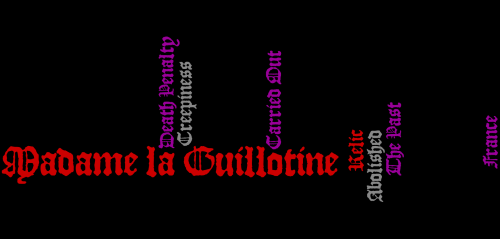 Madame la Guillotine 3-16-13